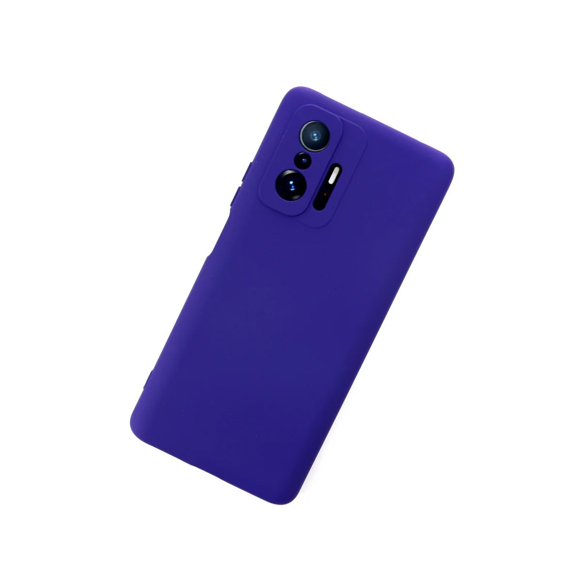 Mi 11T Pro Kılıf Nano içi Kadife Silikon - Mor