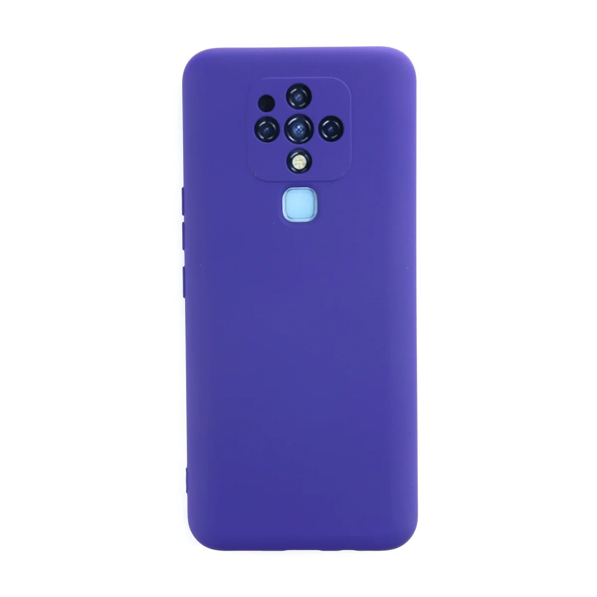 Camon 16 Kılıf Nano içi Kadife Silikon - Mor