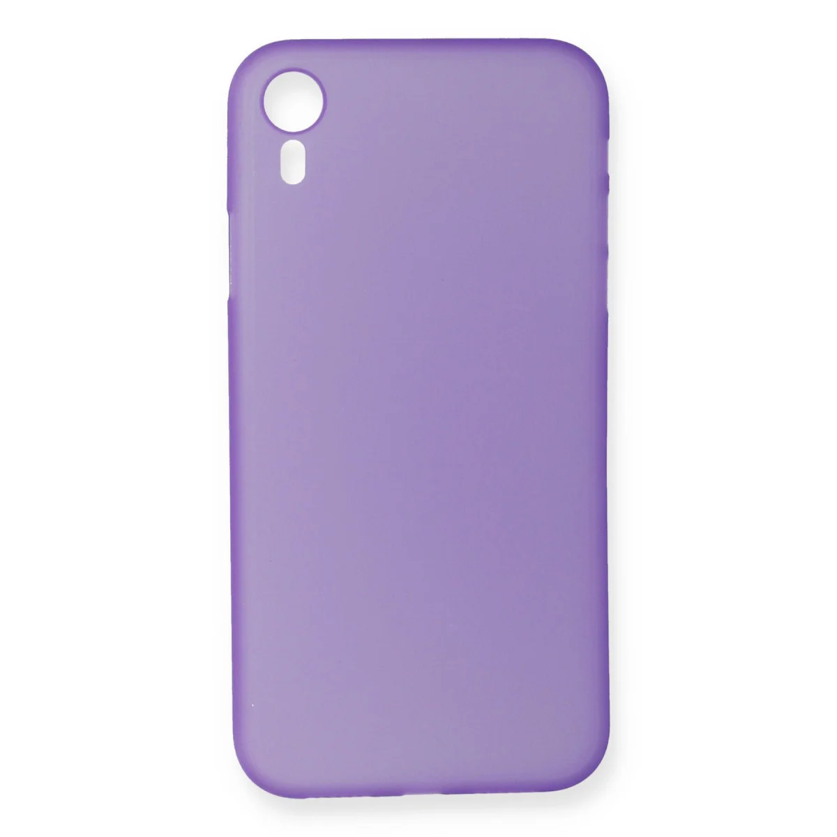 iPhone XR Kılıf PP Ultra İnce Kapak - Mor