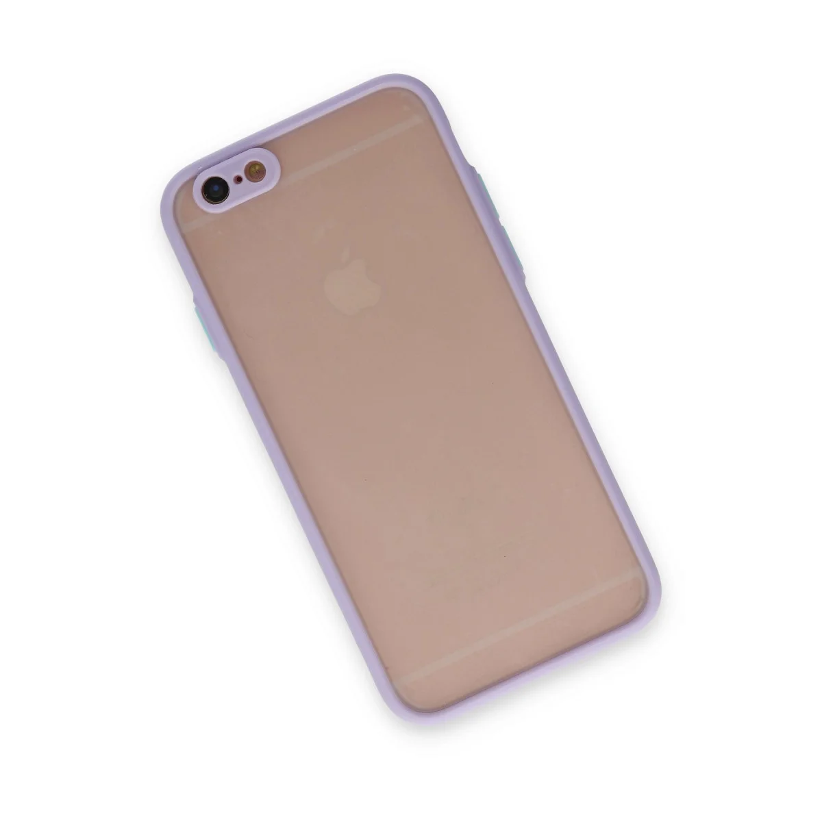 iPhone 6 Kılıf Montreal Silikon Kapak - Mor