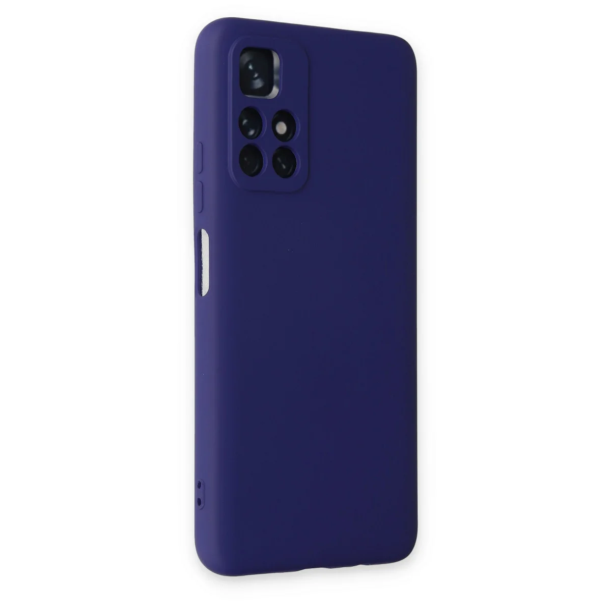 Redmi Note 11T Kılıf Nano içi Kadife Silikon - Mor
