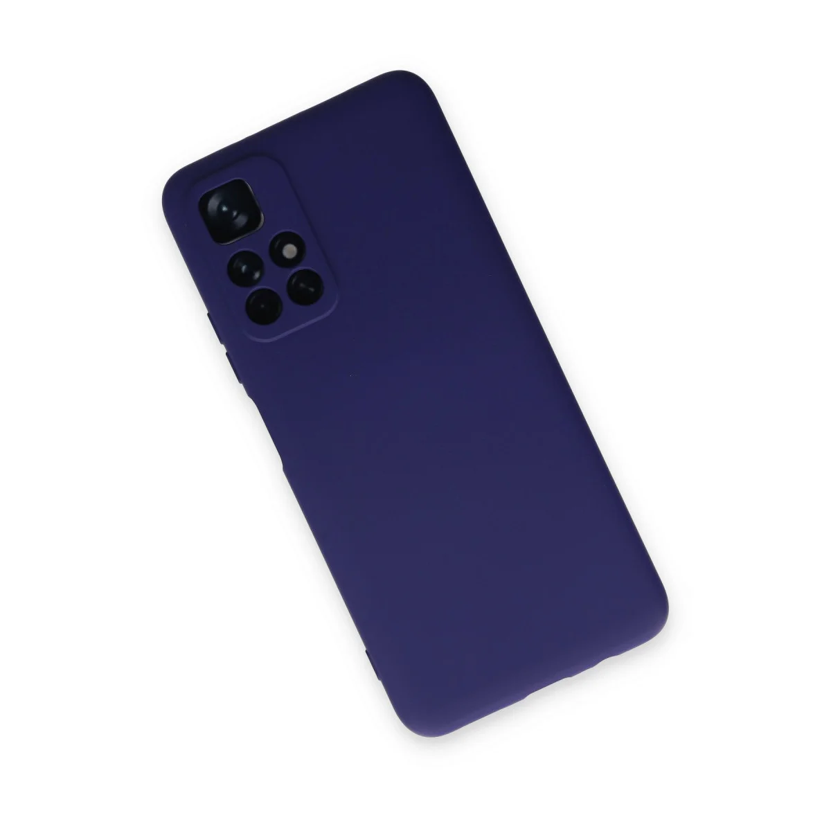 Redmi Note 11T Kılıf Nano içi Kadife Silikon - Mor
