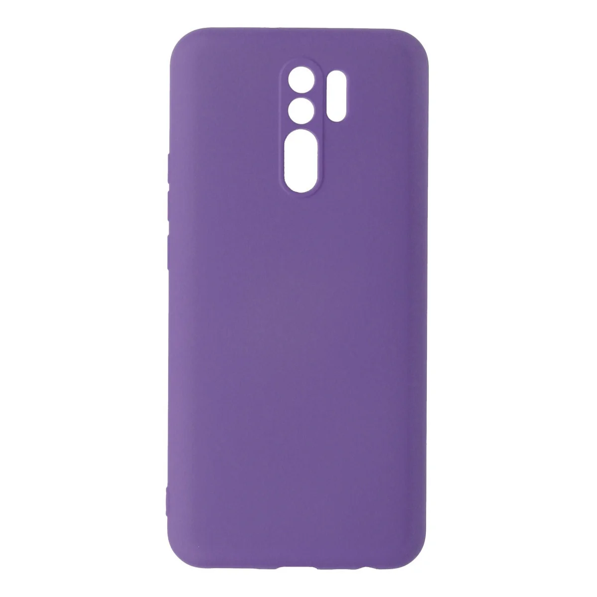 Redmi 9 Kılıf Nano içi Kadife Silikon - Mor
