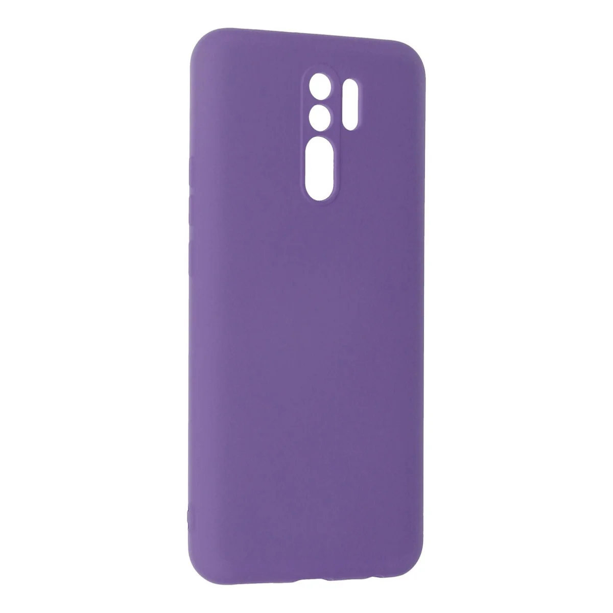 Redmi 9 Kılıf Nano içi Kadife Silikon - Mor