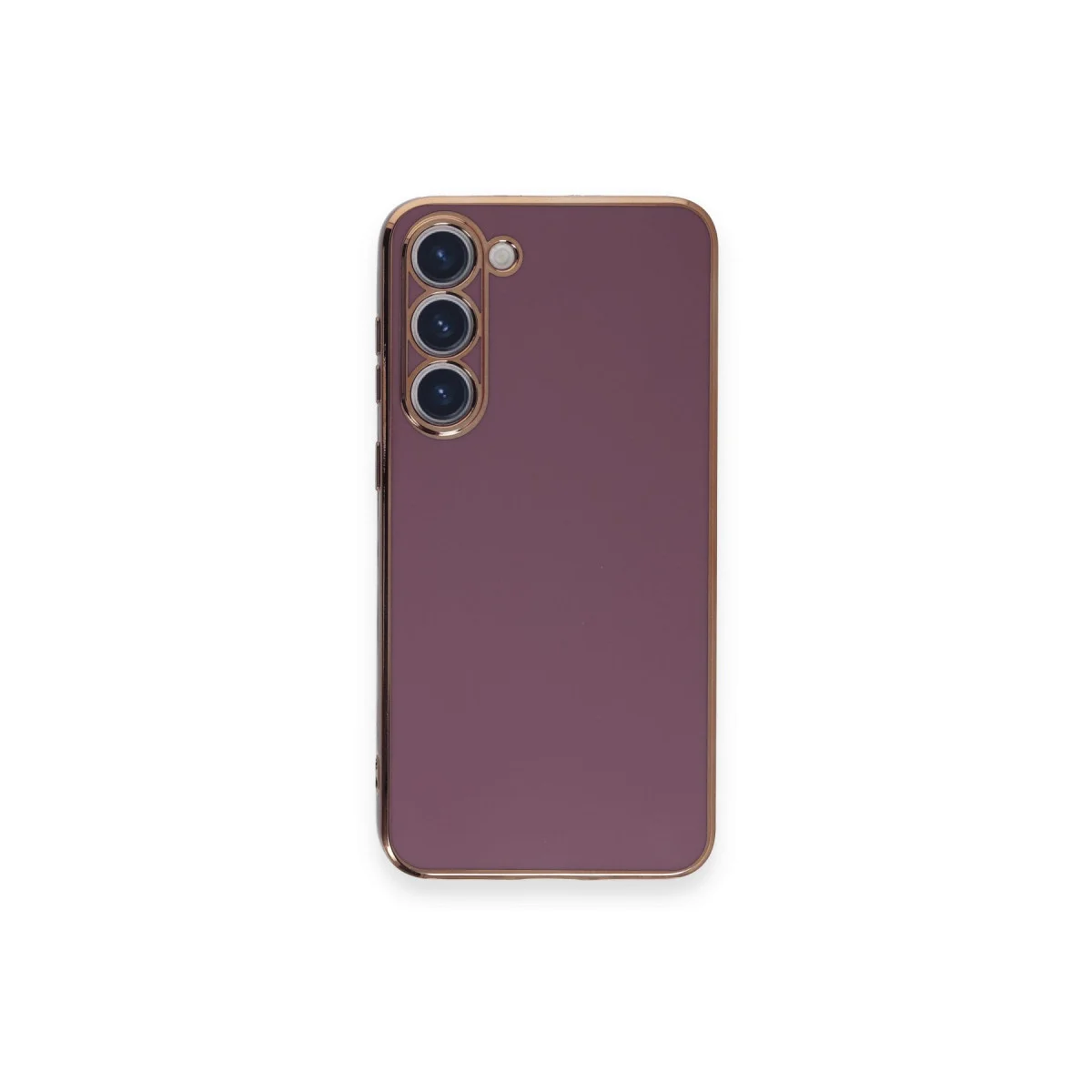Galaxy S23 Plus Kılıf Volet Silikon - Mor
