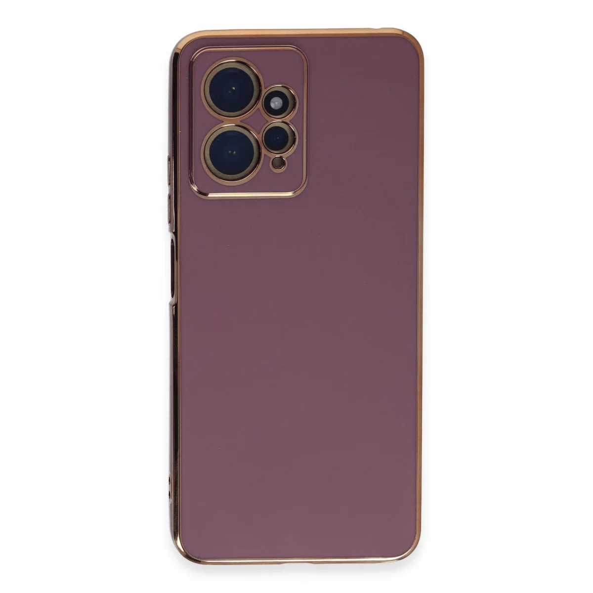 Redmi Note 12 4G Kılıf Volet Silikon - Mor