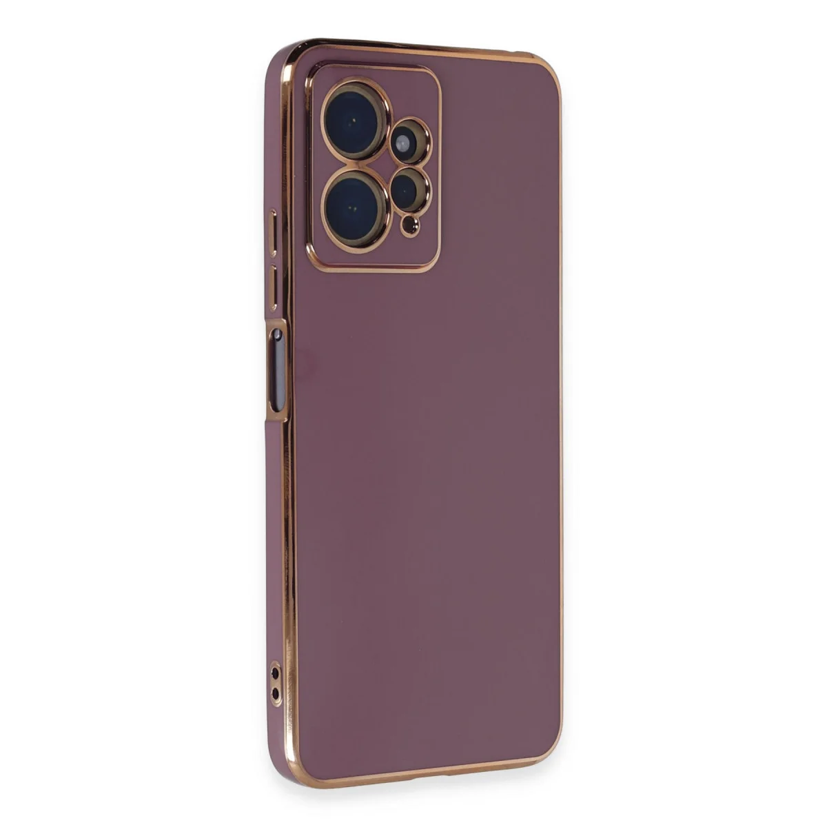 Redmi Note 12 4G Kılıf Volet Silikon - Mor
