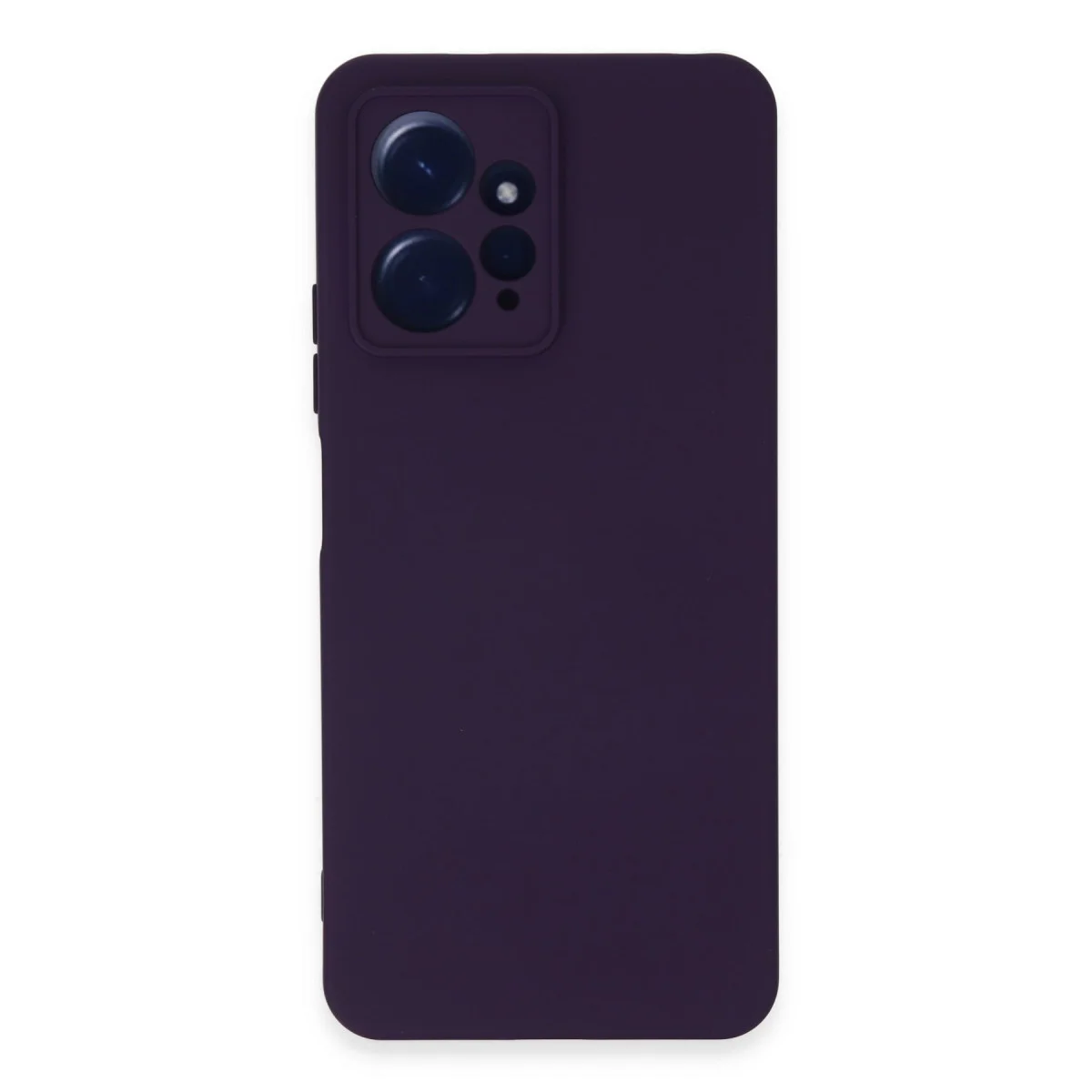 Redmi Note 12 4G Kılıf Nano içi Kadife Silikon - Mor