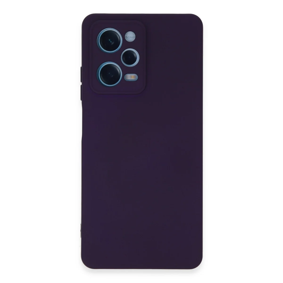 Redmi Note 12 Pro 5G Kılıf Nano içi Kadife Silikon - Mor