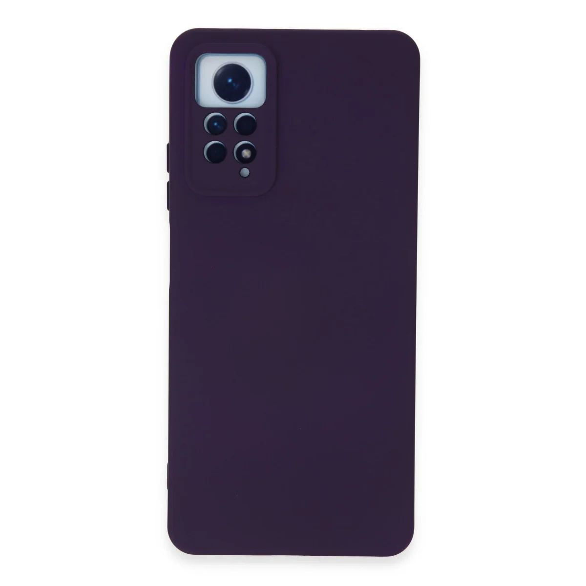 Redmi Note 12 Pro 4G Kılıf Nano içi Kadife Silikon - Mor
