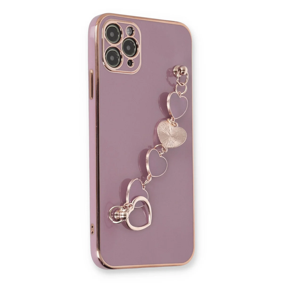iPhone 11 Pro Kılıf Esila Silikon - Mor