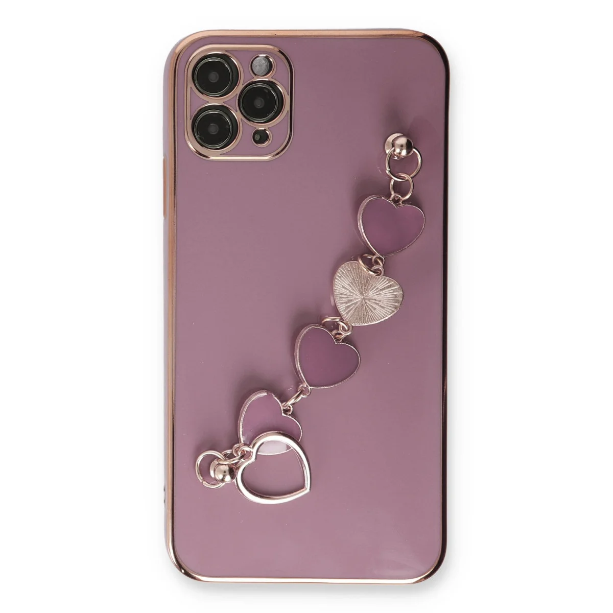 iPhone 11 Pro Kılıf Esila Silikon - Mor