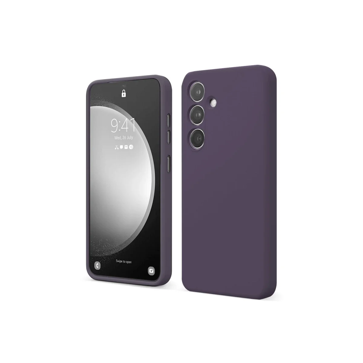 Galaxy A14 4G Kılıf First Silikon - Mor