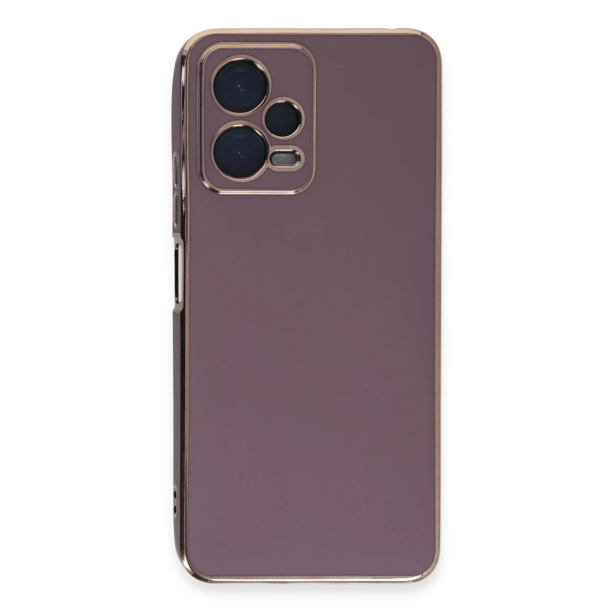 Poco X5 5G Kılıf Volet Silikon - Mor