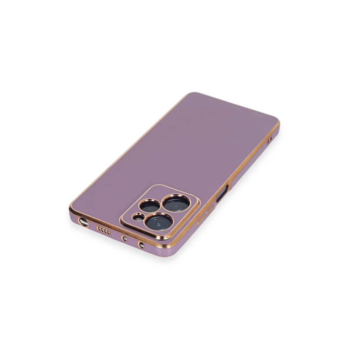 Poco X5 Pro 5G Kılıf Volet Silikon - Mor