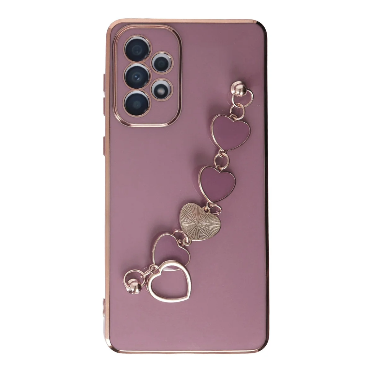 Galaxy A33 5G Kılıf Esila Silikon - Mor
