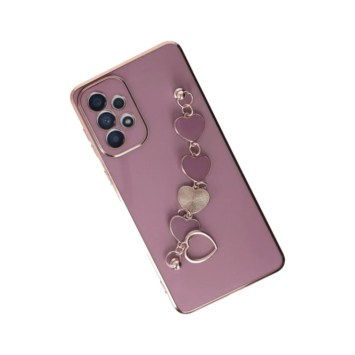 Galaxy A33 5G Kılıf Esila Silikon - Mor