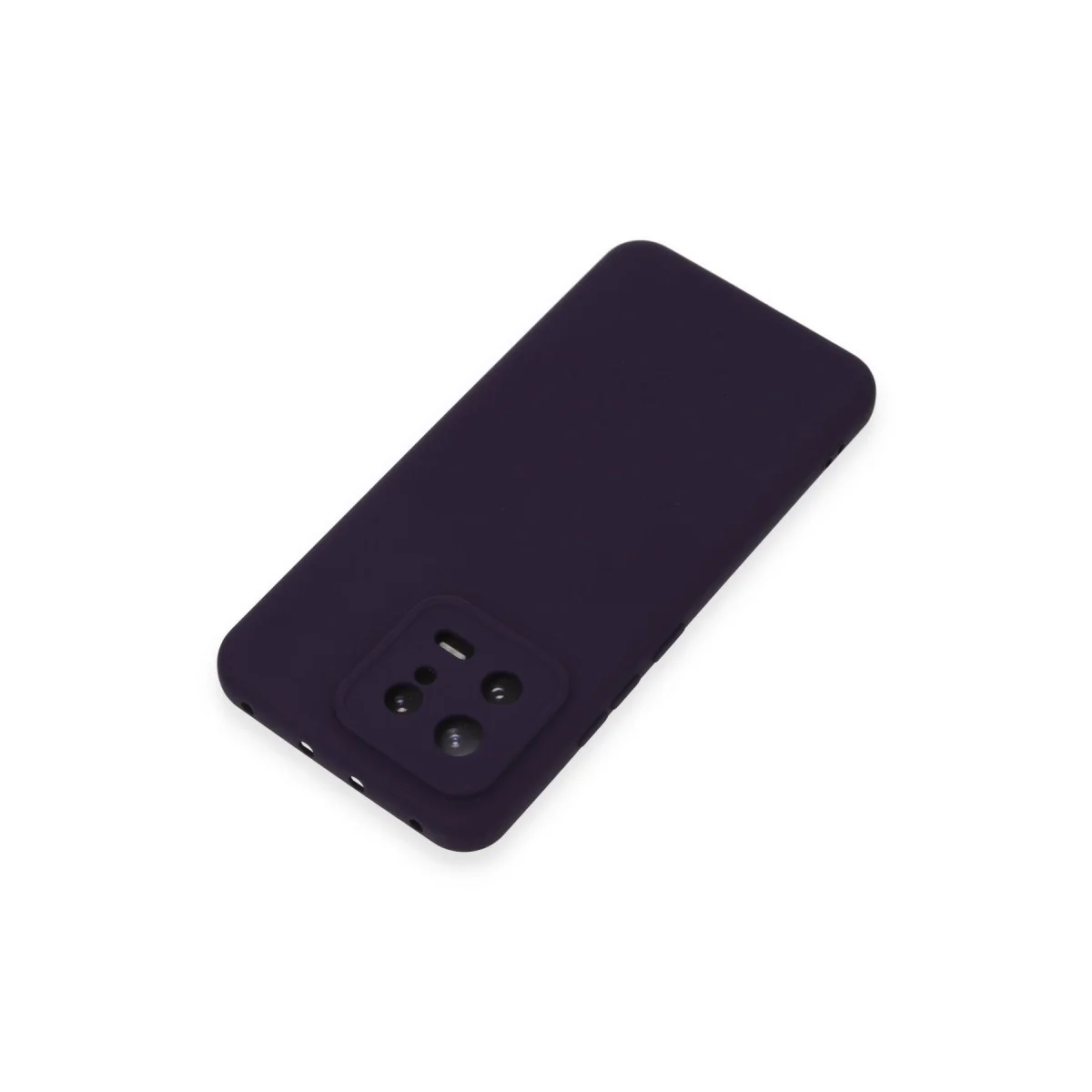 Mi 13 Kılıf Nano içi Kadife Silikon - Mor