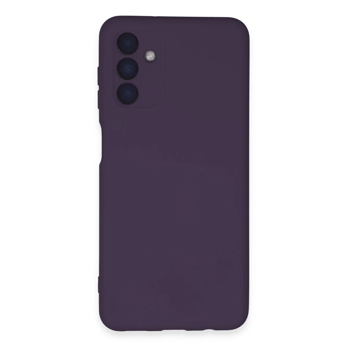 Galaxy A24 4G Kılıf Nano içi Kadife Silikon - Mor