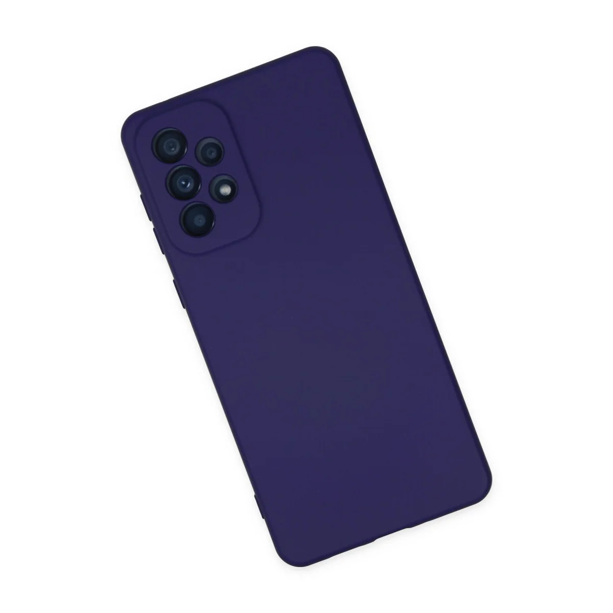 Galaxy A23 4G Kılıf Nano içi Kadife Silikon - Mor