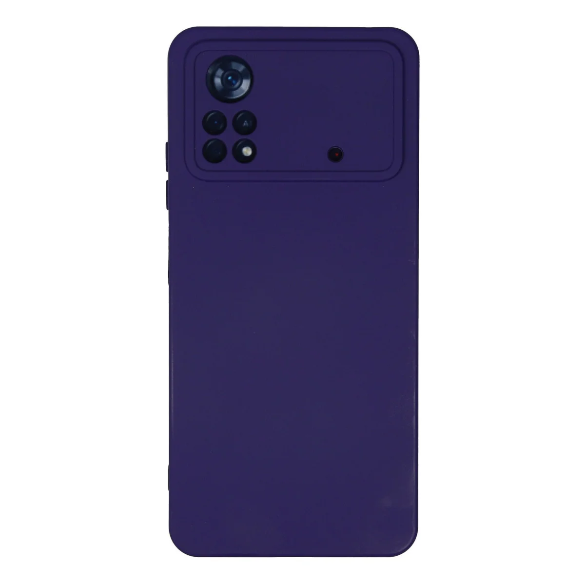 Poco X4 Pro 5G Kılıf Nano içi Kadife Silikon - Mor
