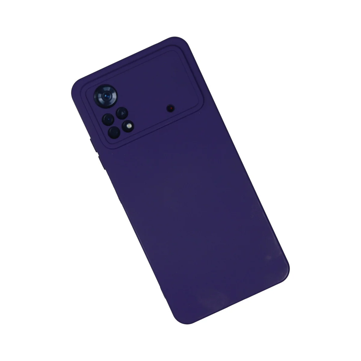 Poco X4 Pro 5G Kılıf Nano içi Kadife Silikon - Mor