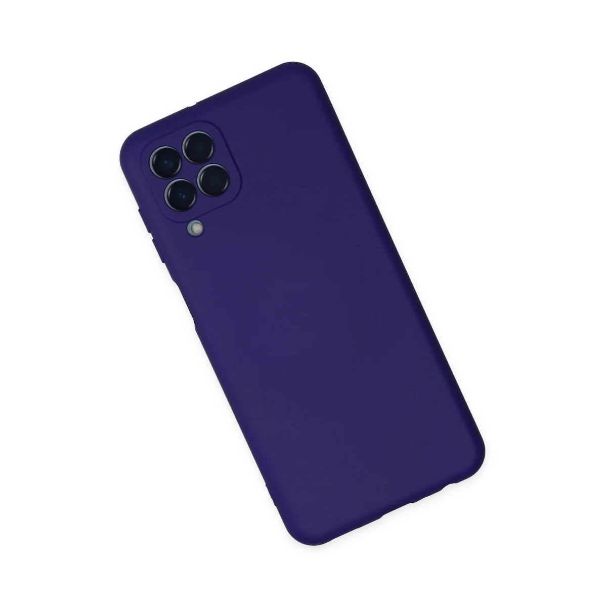 Galaxy M33 Kılıf Nano içi Kadife Silikon - Mor