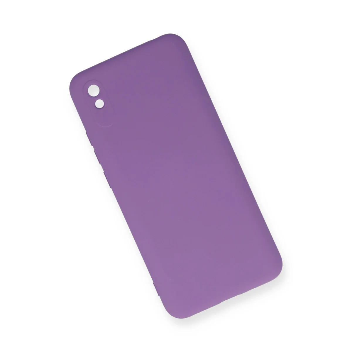 Redmi 9A Kılıf Nano içi Kadife Silikon - Mor