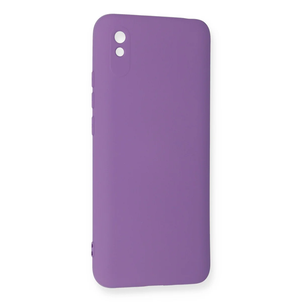 Redmi 9A Kılıf Nano içi Kadife Silikon - Mor