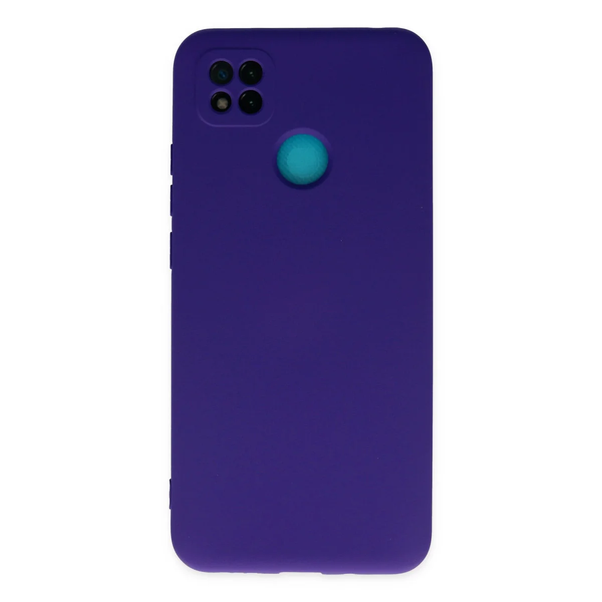 Redmi 9C Kılıf Nano içi Kadife Silikon - Mor