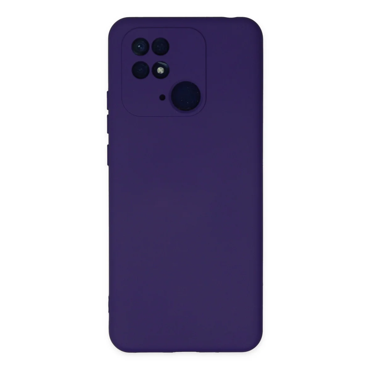 Redmi 10C Kılıf Nano içi Kadife Silikon - Mor