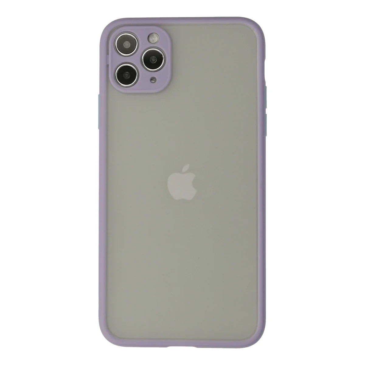 iPhone 12 Pro Max Kılıf Montreal Silikon Kapak - Mor