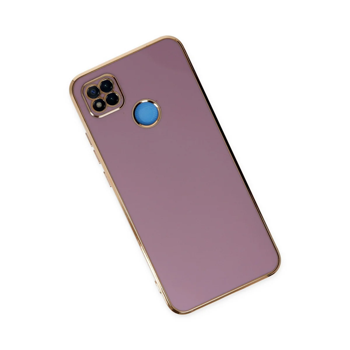 Redmi 9C Kılıf Volet Silikon - Mor