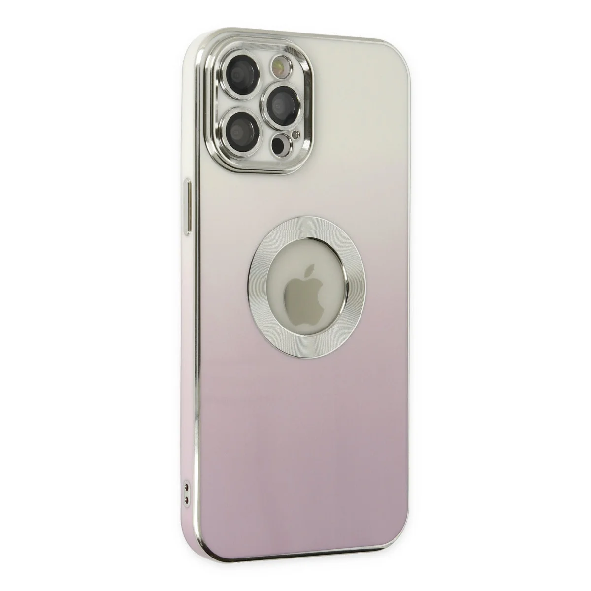 iPhone 12 Pro Kılıf Best Silikon - Mor