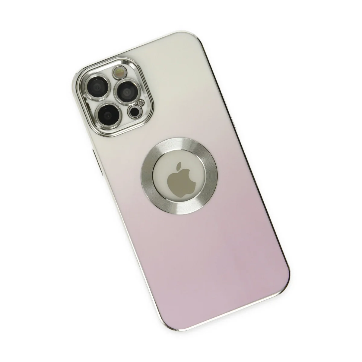 iPhone 12 Pro Max Kılıf Best Silikon - Mor