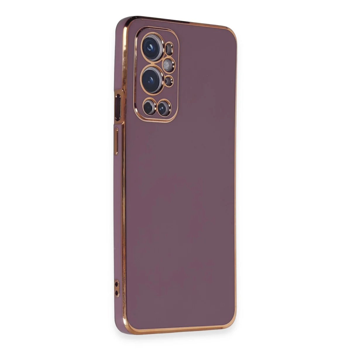 One Plus 9 Pro Kılıf Volet Silikon - Mor