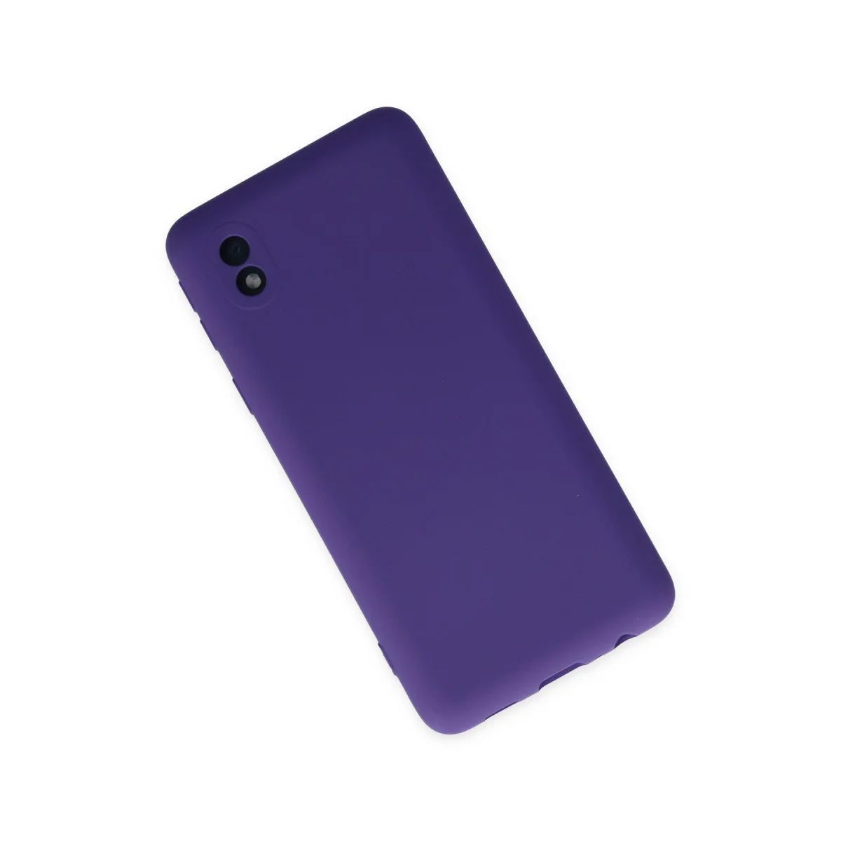 Galaxy A01 Core Kılıf Nano içi Kadife Silikon - Mor