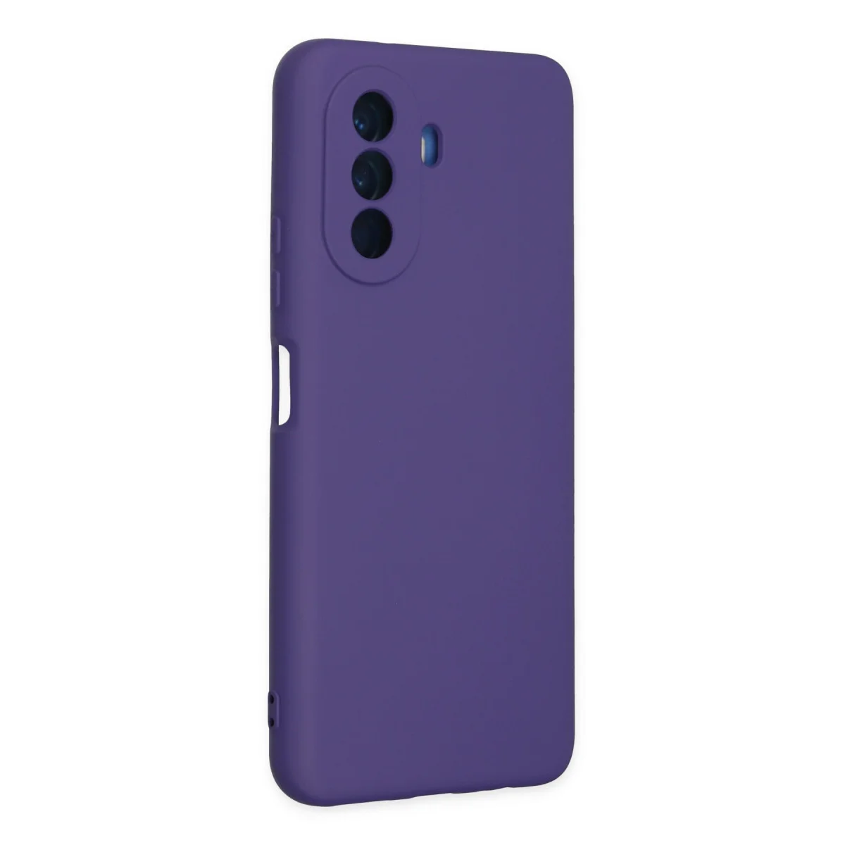Nova Y70 Kılıf Nano içi Kadife Silikon - Mor