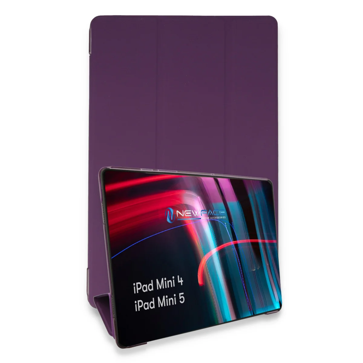 iPad Mini 5 Kılıf Tablet Smart Kılıf - Mor