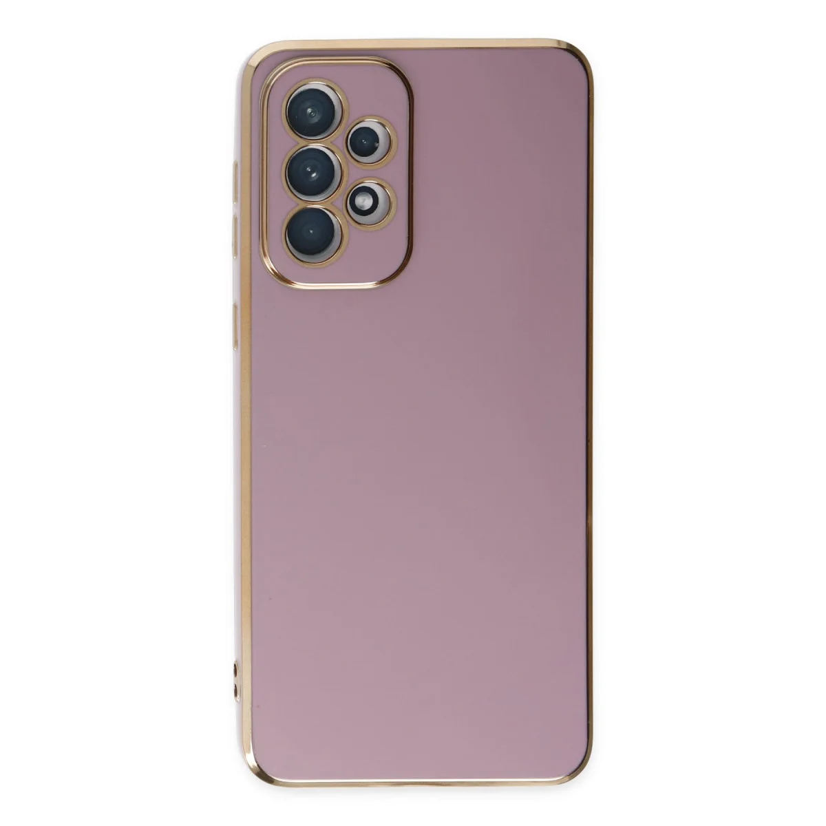 Galaxy A73 5G Kılıf Volet Silikon - Mor