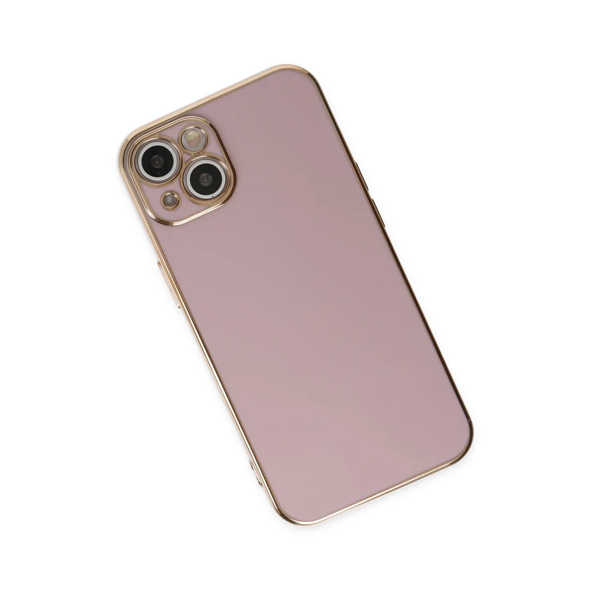 iPhone 14 Kılıf Volet Silikon - Mor