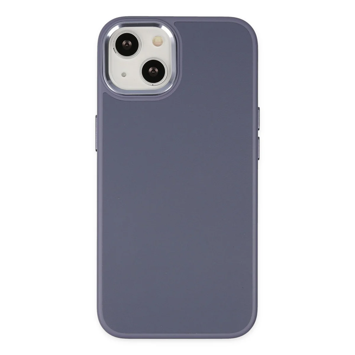 iPhone 14 Plus Kılıf Asya Deri Silikon - Mor