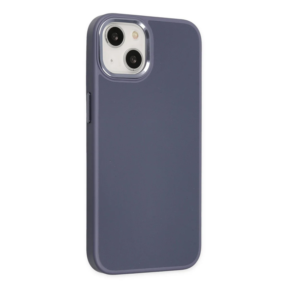 iPhone 14 Plus Kılıf Asya Deri Silikon - Mor