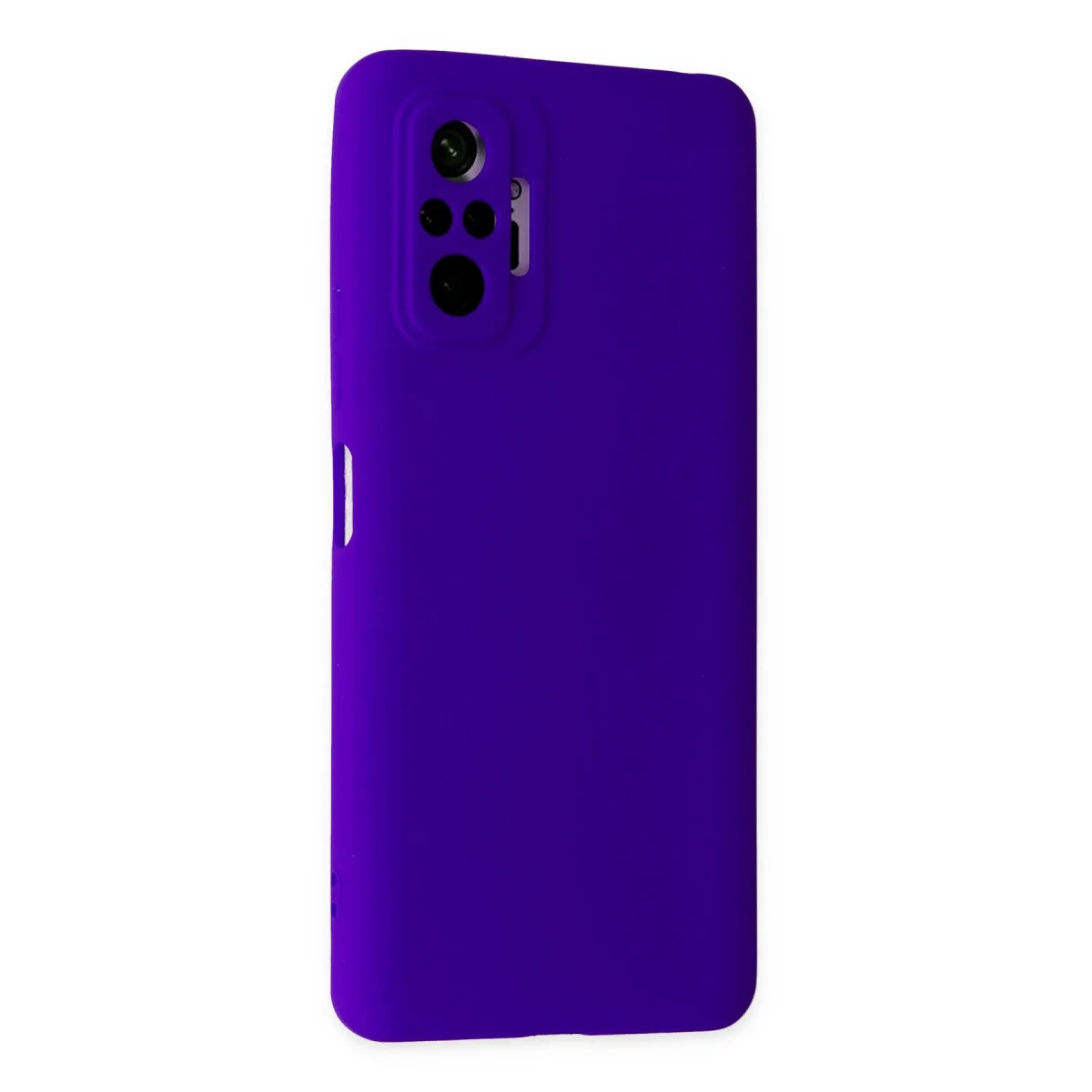 Redmi Note 10 Pro Kılıf Nano içi Kadife Silikon - Mor
