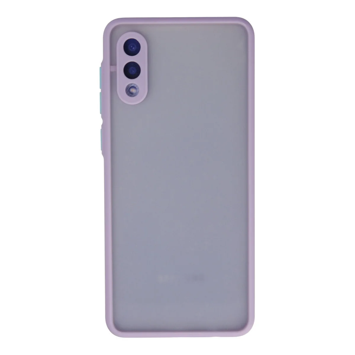 Galaxy A02 Kılıf Montreal Silikon Kapak - Mor