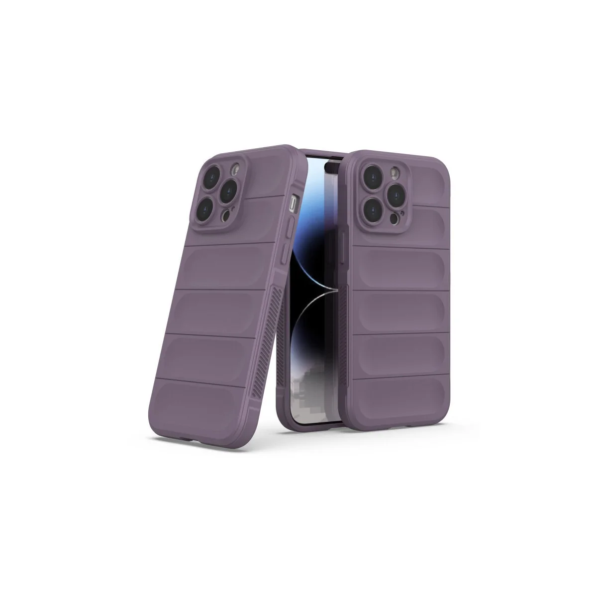 iPhone 15 Pro Max Kılıf Optimum Silikon - Mor