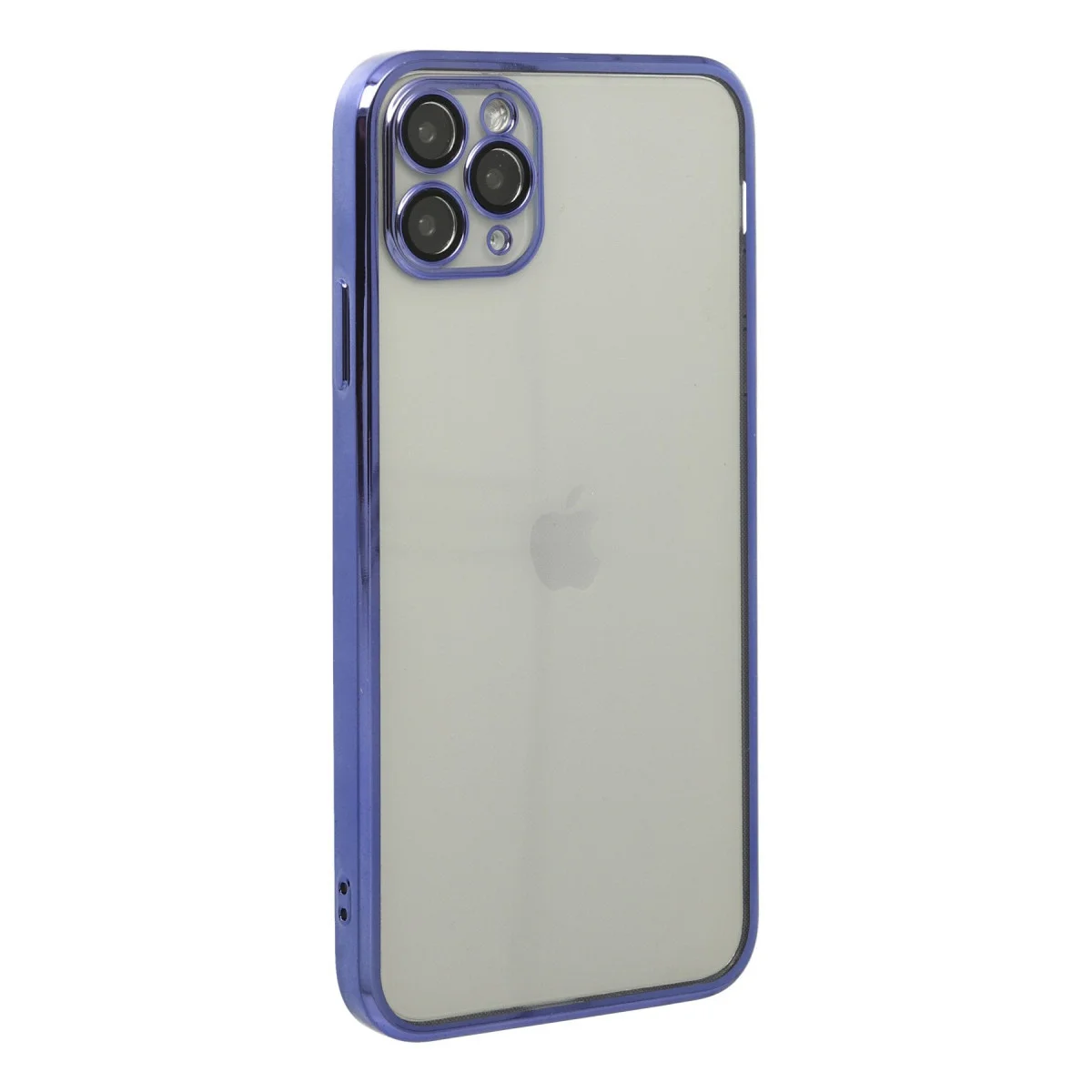 iPhone 11 Pro Max Kılıf Razer Lensli Silikon - Mor