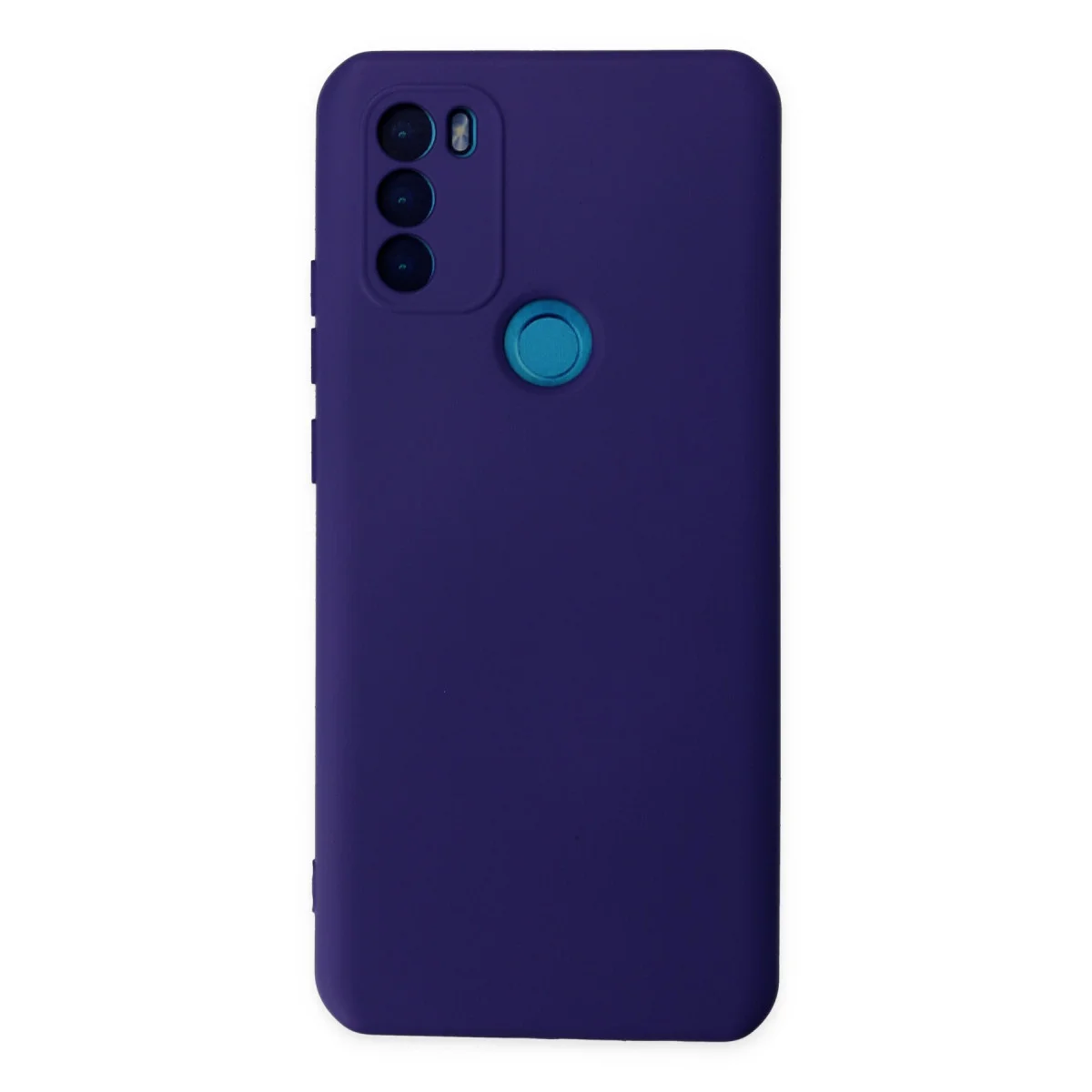 GM 21 Plus Kılıf Nano içi Kadife Silikon - Mor