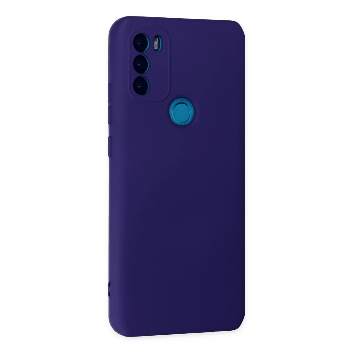 GM 21 Plus Kılıf Nano içi Kadife Silikon - Mor