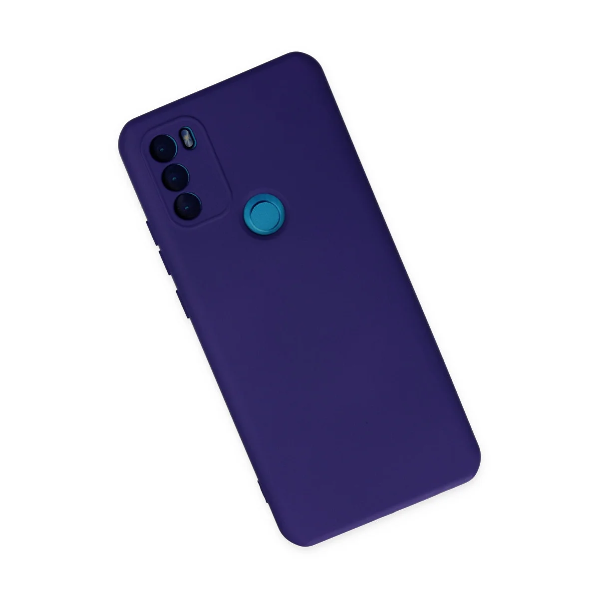 GM 21 Plus Kılıf Nano içi Kadife Silikon - Mor